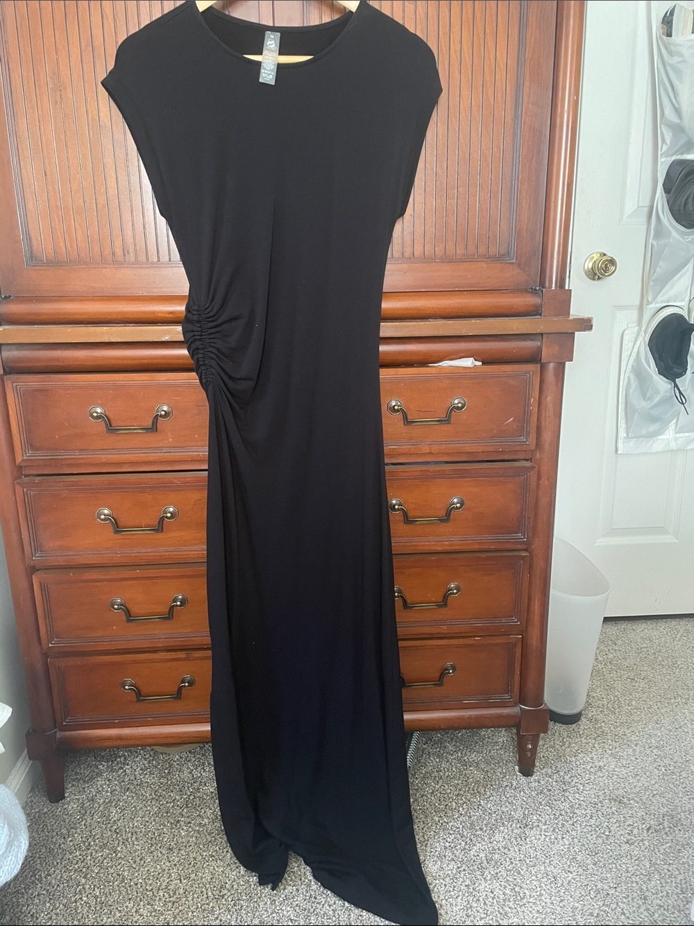 Lou and Grey rouched side maxi